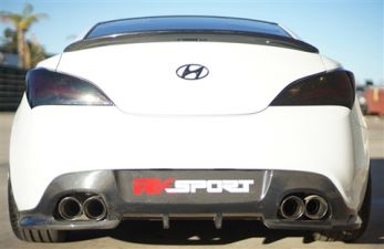 2010-2016 Hyundai Genesis Coupe Rear Diffuser - 49012014