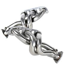 2003-2005 Infiniti G35 VQ35DE 3.5L Polished 2PC Exhaust Header - HH4-350Z03-DK