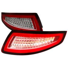 2005-2008 Porsche 997 LED Tail Lights Red - SDT-LT-91105RLED-TM