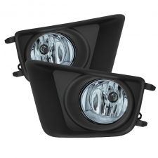 2012-2013 Toyota Tacoma Smoke Fog Lights-FL-CL-TTA2012-SM