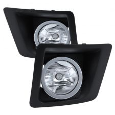 2014-2015 GMC Sierra Clear Fog Lights-FL-GS2014-C