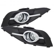 2012-2014 Honda CRV Clear Fog Lights-FL-HCRV2012-C