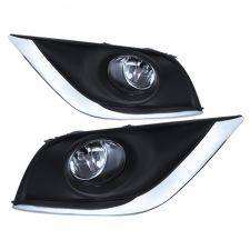 2015-2016 Nissan Versa Clear Fog Lights-FL-NV2015-C