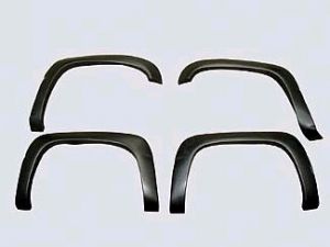 1999-2002 Chevrolet Silverado 1500 Street Scene Front & Rear Round Urethane Fender Flares - 950-55300