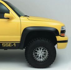 1999-2002 Chevrolet Silverado 1500 Street Scene Front Round Urethane Fender Flares - 950-55301