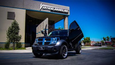 2007-2010 Dodge Nitro Bolt-on Vertical Lambo Door Conversion Kit - VDCDNITRO07