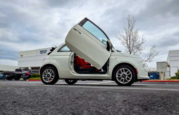 2011-2019 Fiat 500 Bolt-on Vertical Lambo Door Conversion Kit - VDCFIAT50011