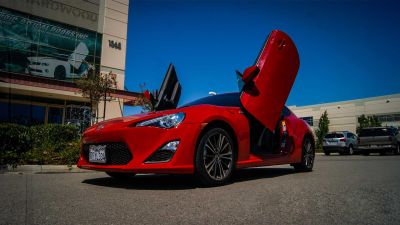 2012-2018 Scion FRS 2DR Bolt-on Vertical Lambo Door Conversion Kit - VDCSCFRS2013