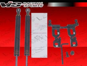 2005-2009 Scion tC Carbon Fiber Hood Shock Damper Kit by ViS - VIS-05SNTC2DOE-HDC