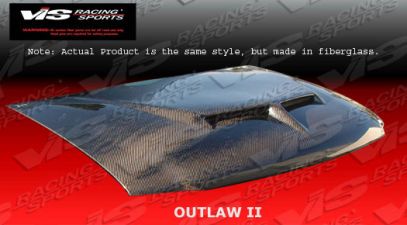 2000-2006 Toyota Tundra Outlaw II Fiberglass Hood - VIS-03NSTIT2DOL2-010