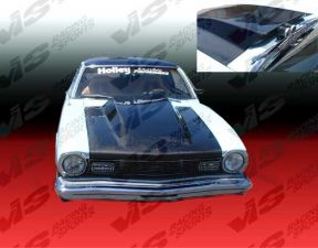 1970-1977 Ford Maverick 2DR ViS Cowl Induction Carbon Fiber Hood - VIS-70FDMAV2DCI-010C