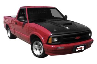 1995-2004 Chevy Blazer Ram Air Carbon Fiber Hood by ViS Racing - 94CHBLA2DRAM-01