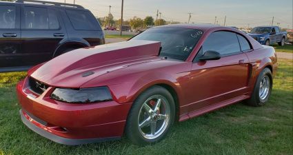 1999-2004 Ford Mustang 4 inch Cowl Fiberglass Lift-Off Hood - 26604