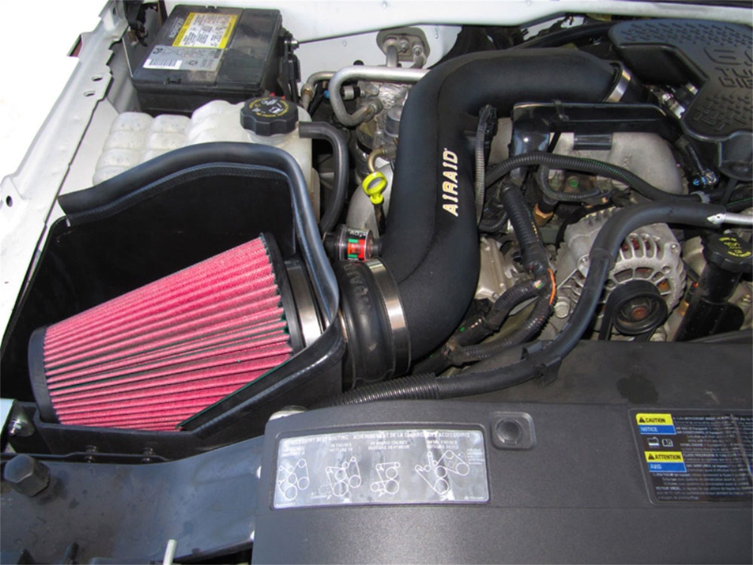 2005 Chevy Silverado 3500 6.6L Airaid MXP Cold Air Intake System - AIR ...