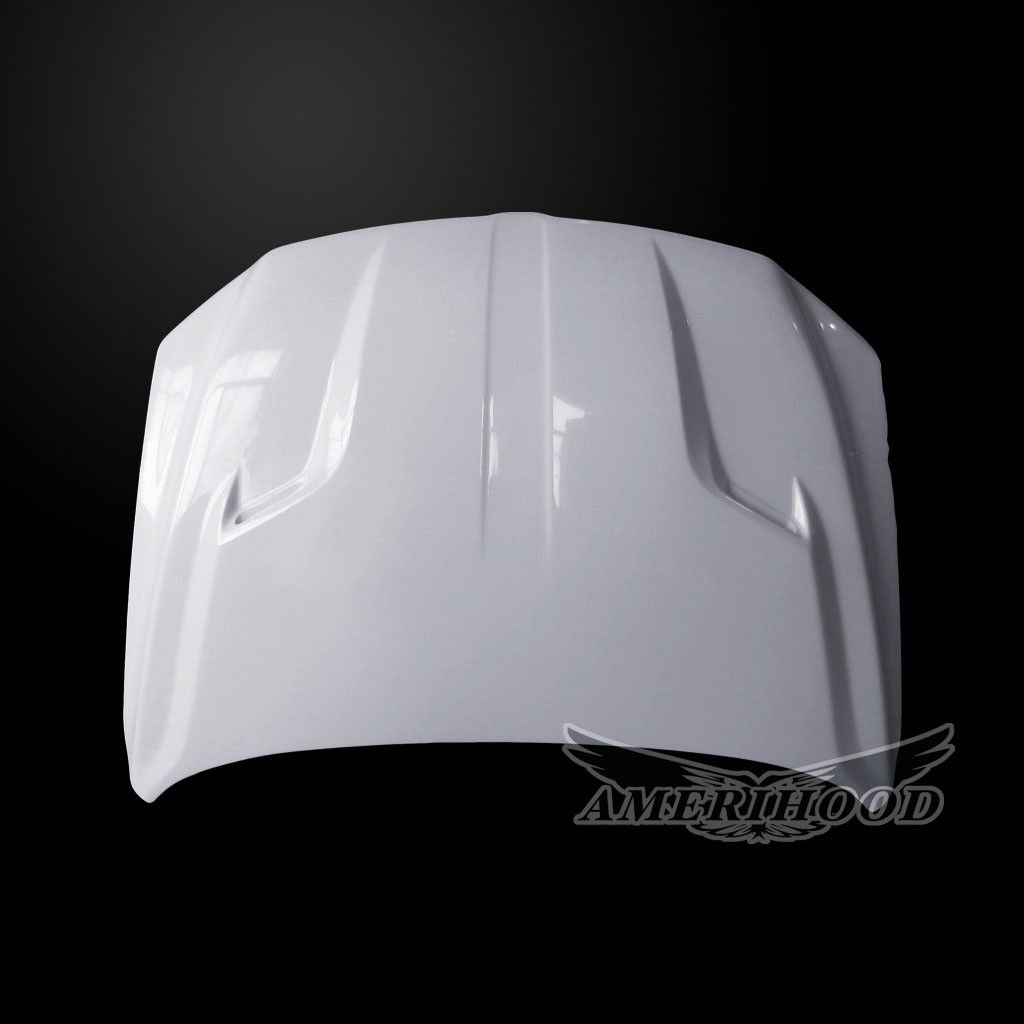 2019-2024 Ram 1500 CLG-Style Ram-Air Functional Fiberglass Hood ...