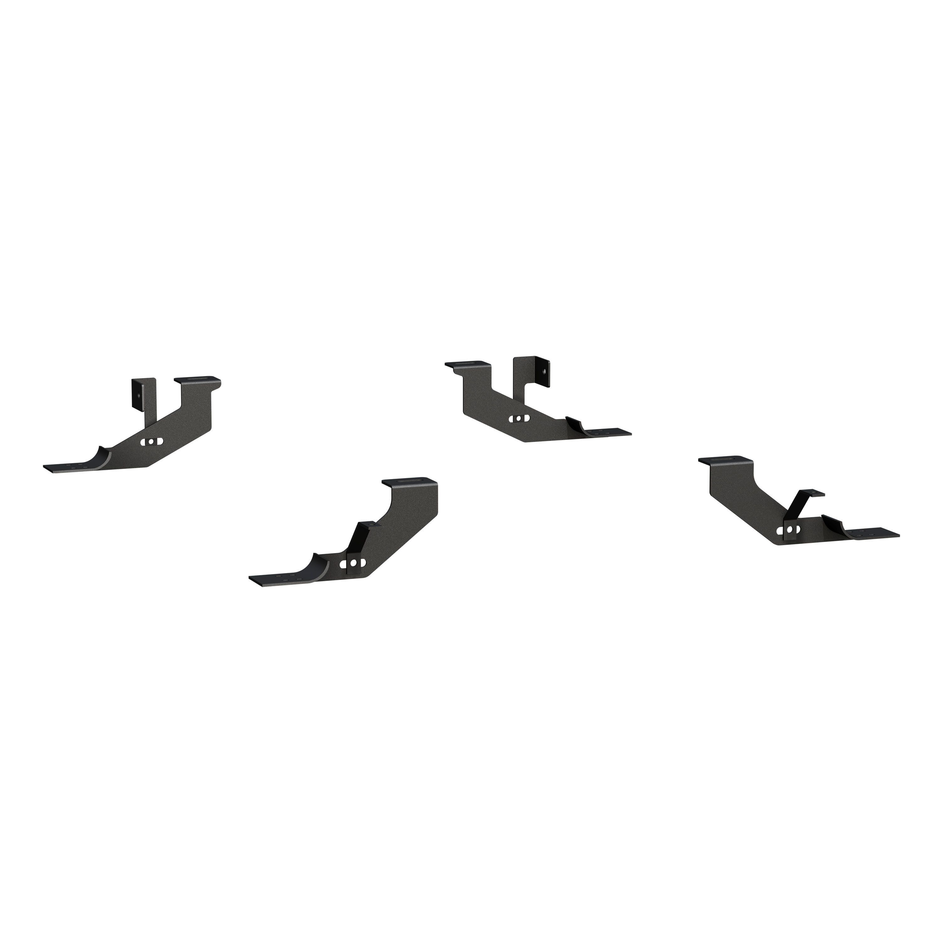 2003-2013 Chevy Avalanche Aries Black Mounting Brackets for 6