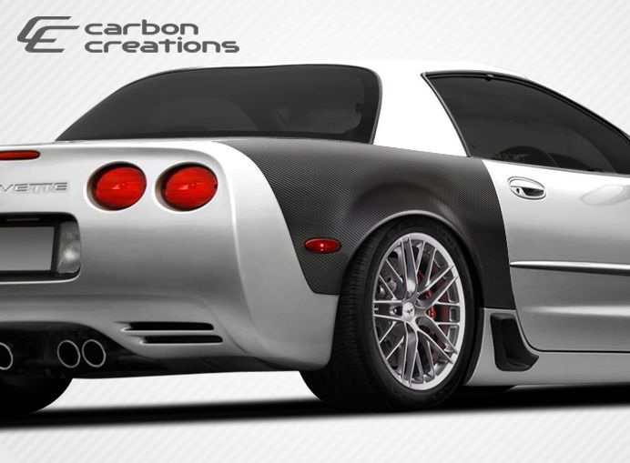 c5 corvette carbon fiber fenders