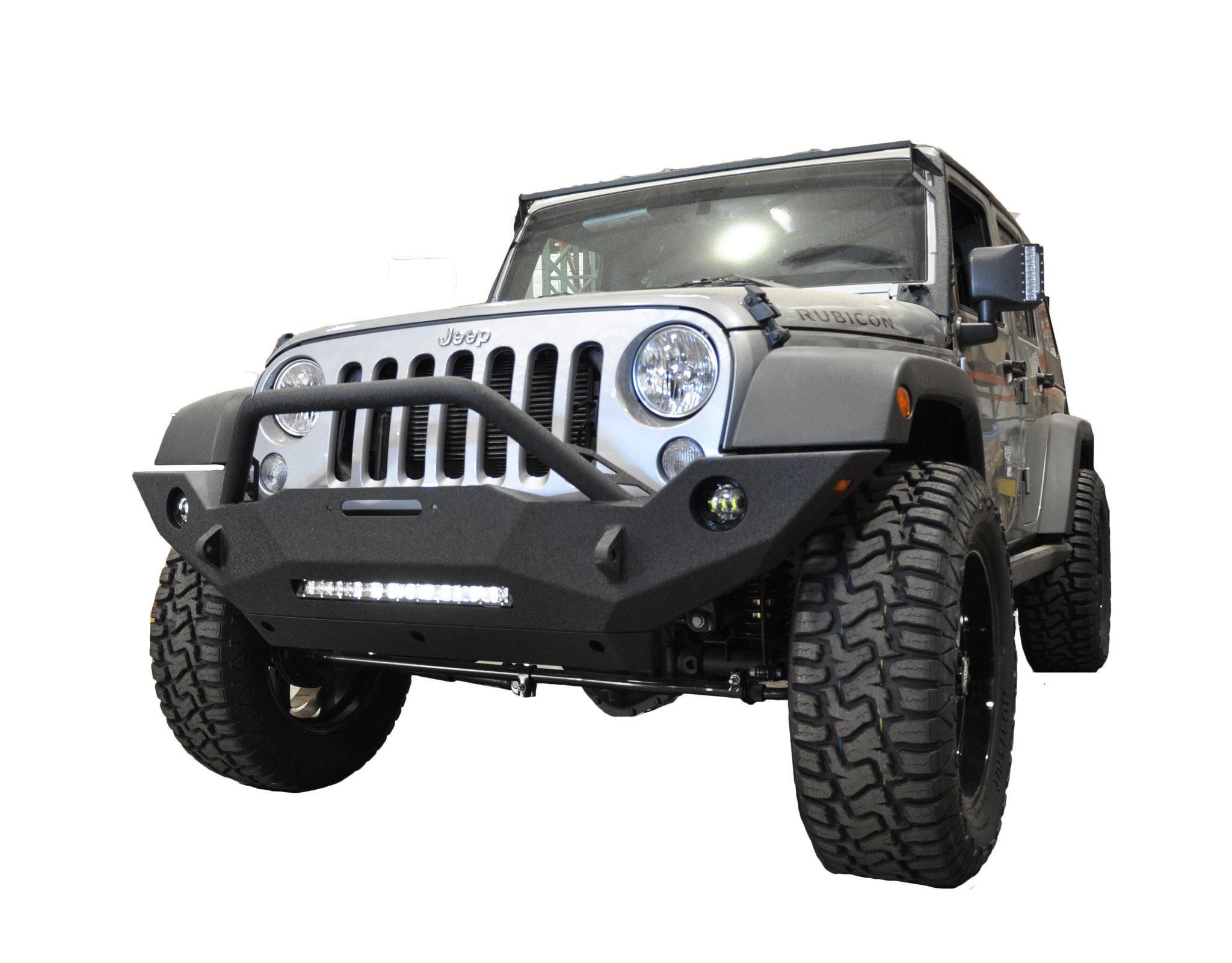 2018 Jeep Wrangler JK Jeep Wrangler FS18 Front Bumper by DV8 Off-Road ...