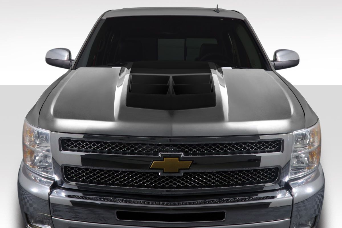 2007-2013 Chevrolet Silverado Duraflex ZL1 Look Hood - 1 Piece - 115174