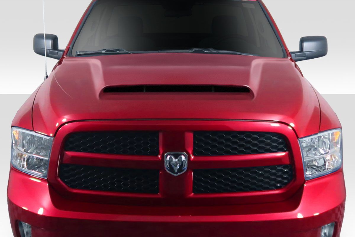 2009-2018 Dodge Ram 1500 Duraflex Demon Look Hood - 1 Piece - 115899