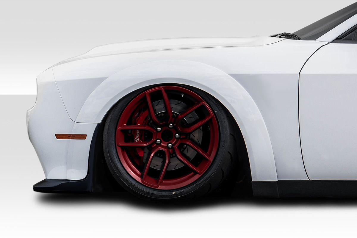 2015-2020 Dodge Challenger Duraflex Demon Look Wide Body Fender Flares ...