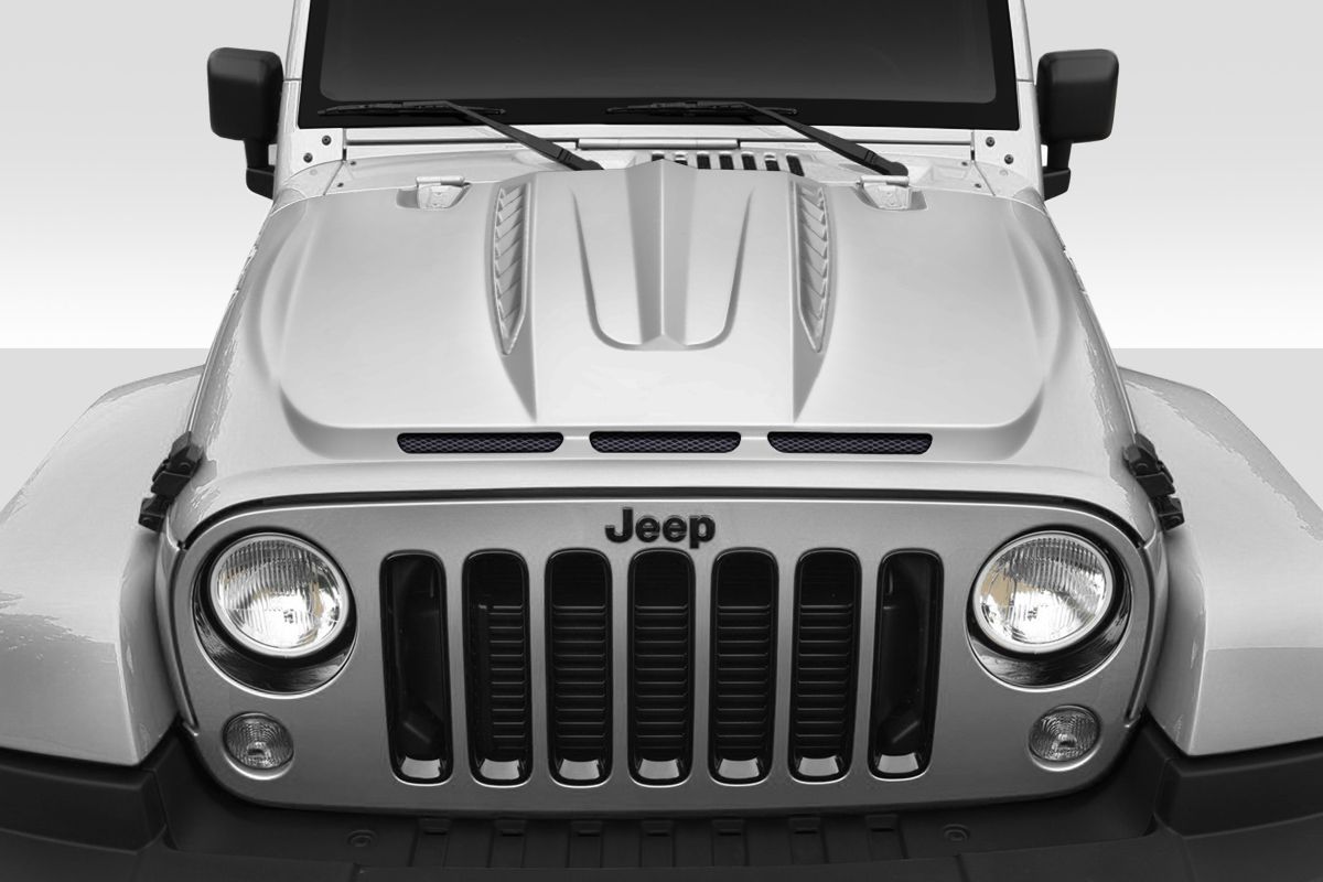 2019-2022 Jeep Wrangler Jl Gladiator Jt Duraflex Beast Hood - 1 Piece 