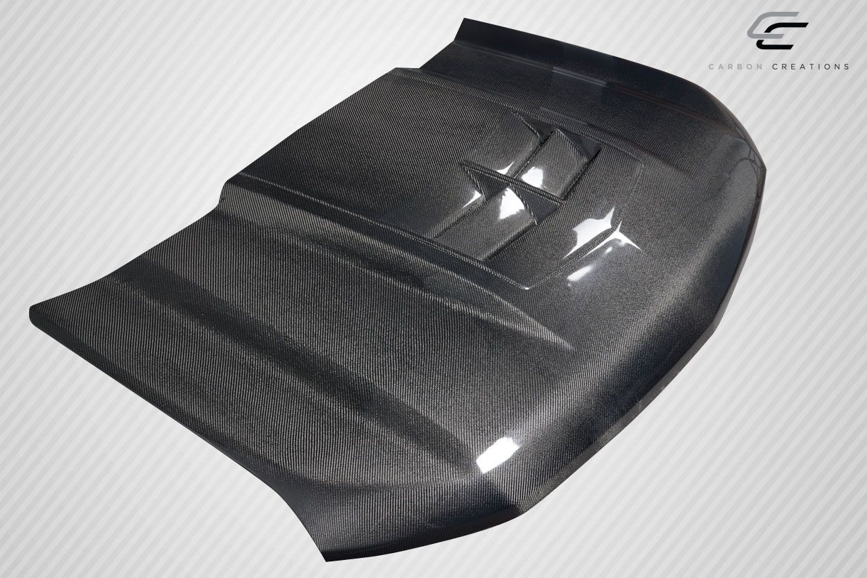 2019 2023 Chevrolet Silverado 1500 Carbon Fiber Zl1 Look Hood 1 Piece