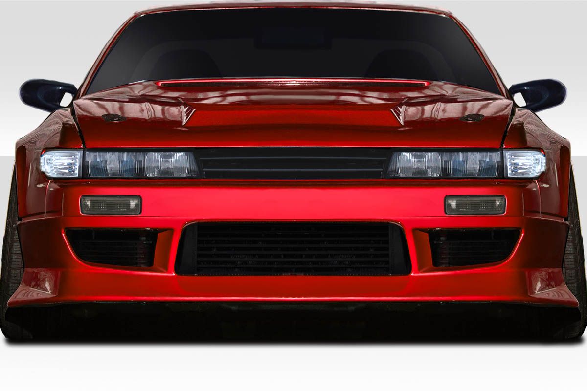 1989-1994 Nissan Silvia S13 Duraflex D1 Sport V3 Front Bumper Cover - 1 ...