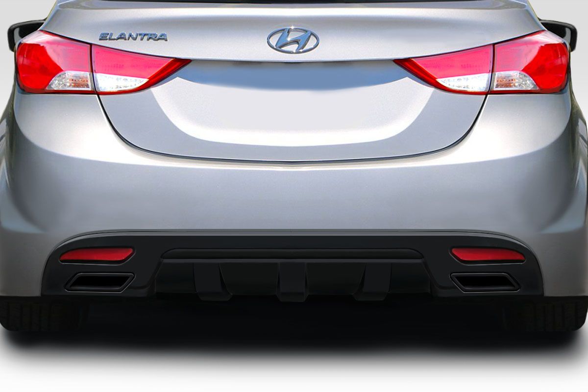 2011-2013 Hyundai Elantra Duraflex SQR Rear Diffuser - 1 Piece - 118068