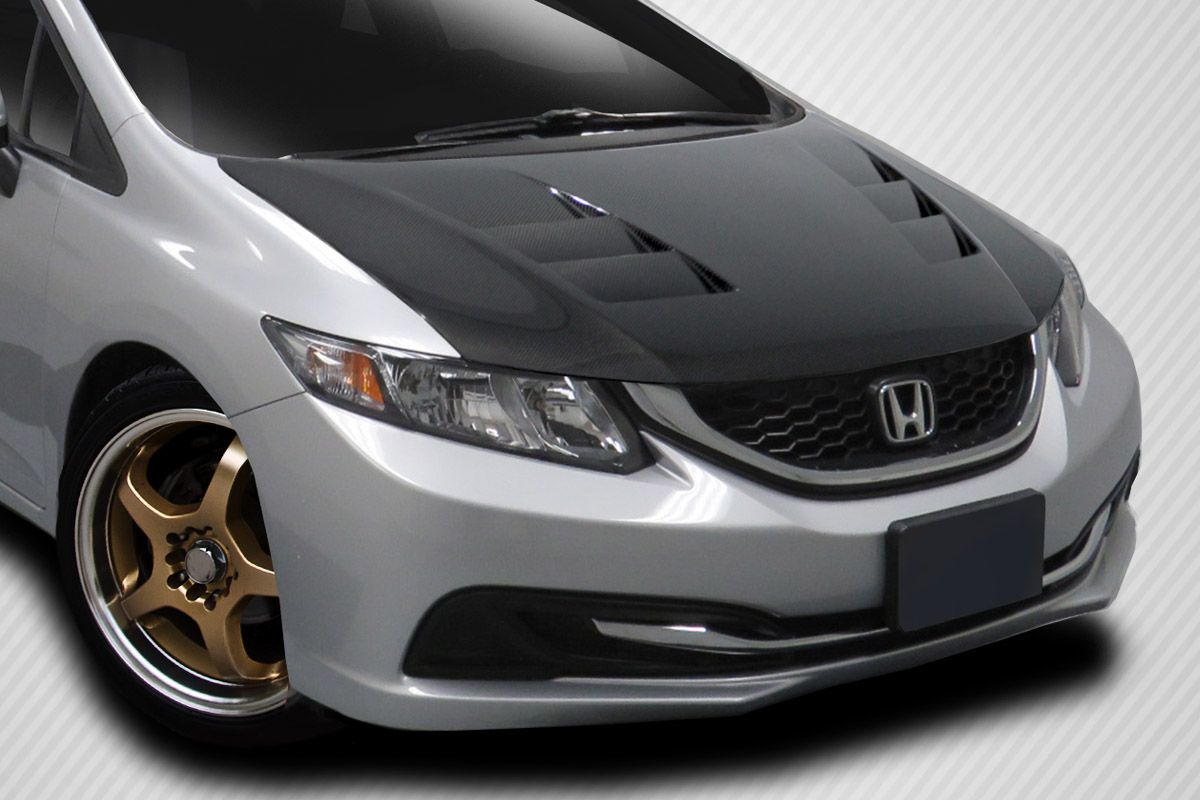 Carbon Fiber Hood Honda Civic 2019 Coupe