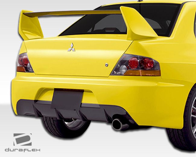 03 06 Mitsubishi Lancer Evolution 8 9 Duraflex Mr Edition Rear Bumper Cover