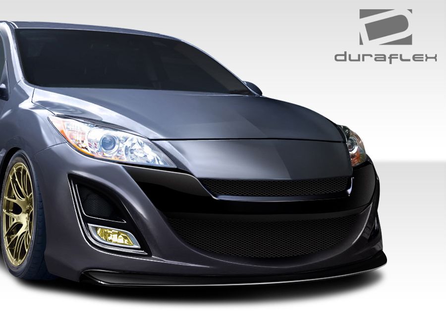 2010-2013 Mazda 3 Duraflex X-Sport Front Bumper Cover - 1PC - 108681