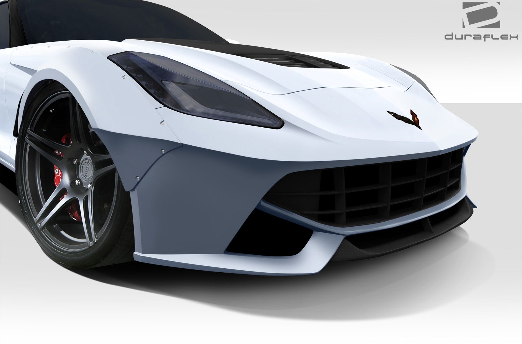 2014-2016 Chevy Corvette C7 Duraflex Gran Veloce Front Bumper