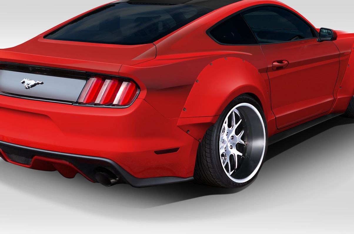 2016 mustang fender flares