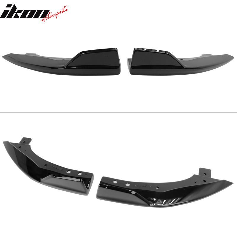 2019-2021 Toyota Corolla 5DR Hatchback Rear Bumper Side Splitters ...