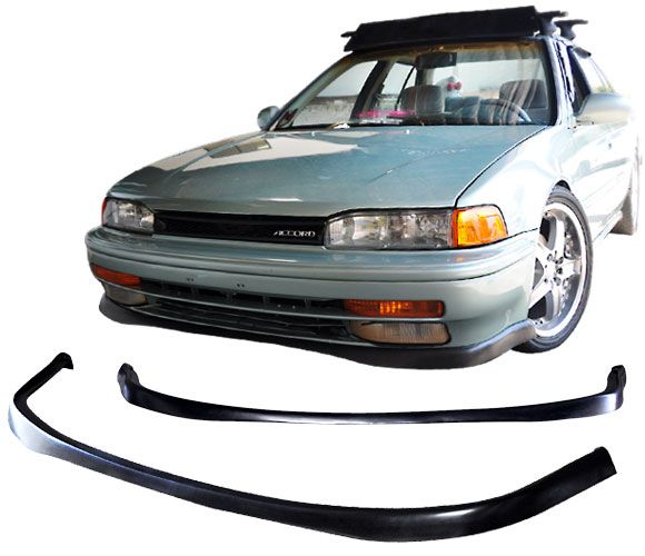 1990-1993 Honda Accord Type-R Polyurethane Front Bumper Lip - IKN