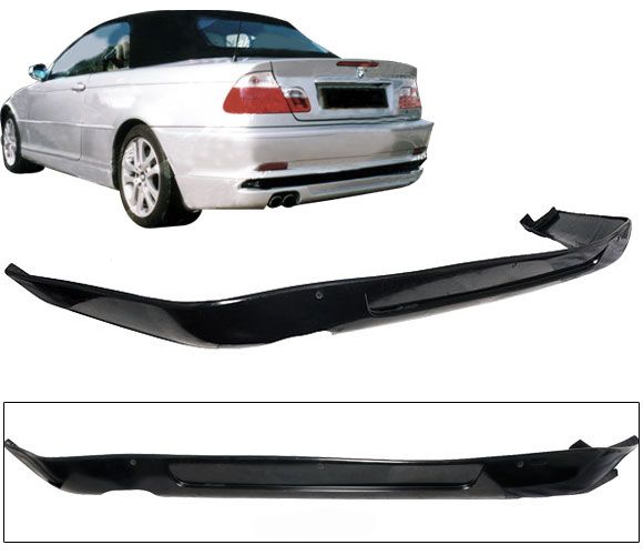 1998 01 Bmw E46 4dr Rear Bumper Lip Ac S Style Poly Urethane Blr Be464ac Pu