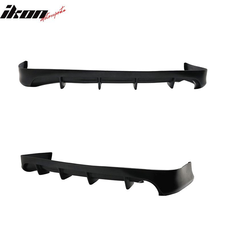 20072011 Toyota Camry 4CYL Ikon Aero Custom 4Fin Rear Bumper Lip