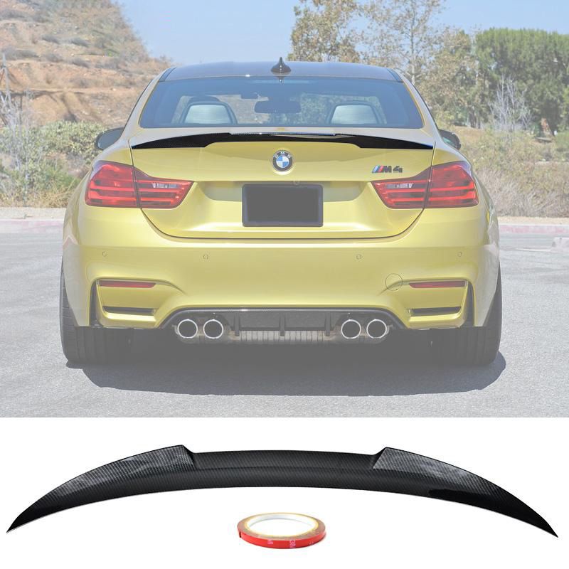 2015-2020 BMW M4 F82 Coupe Trunk Spoiler/Wing Carbon Fiber Print - CB ...