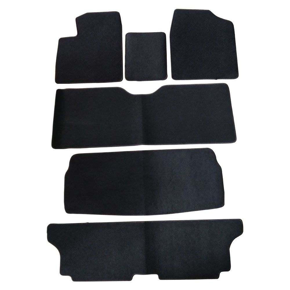 1998-2003 Toyota Sienna Black Nylon Front Rear Floor Mats Carpets 6PC ...