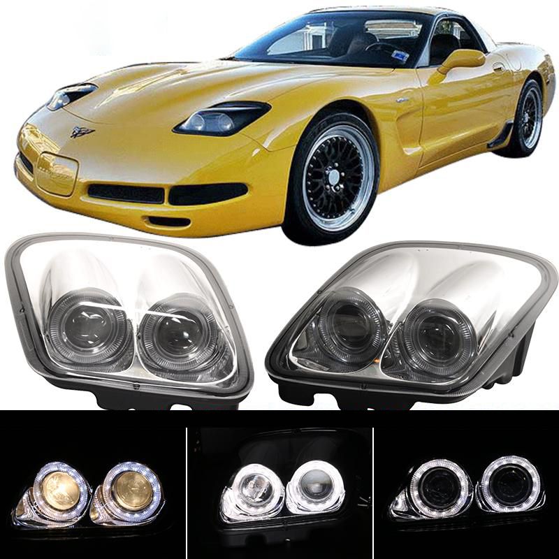 1997-2004 Chevrolet Corvette C5 LED Halo Projector Headlights