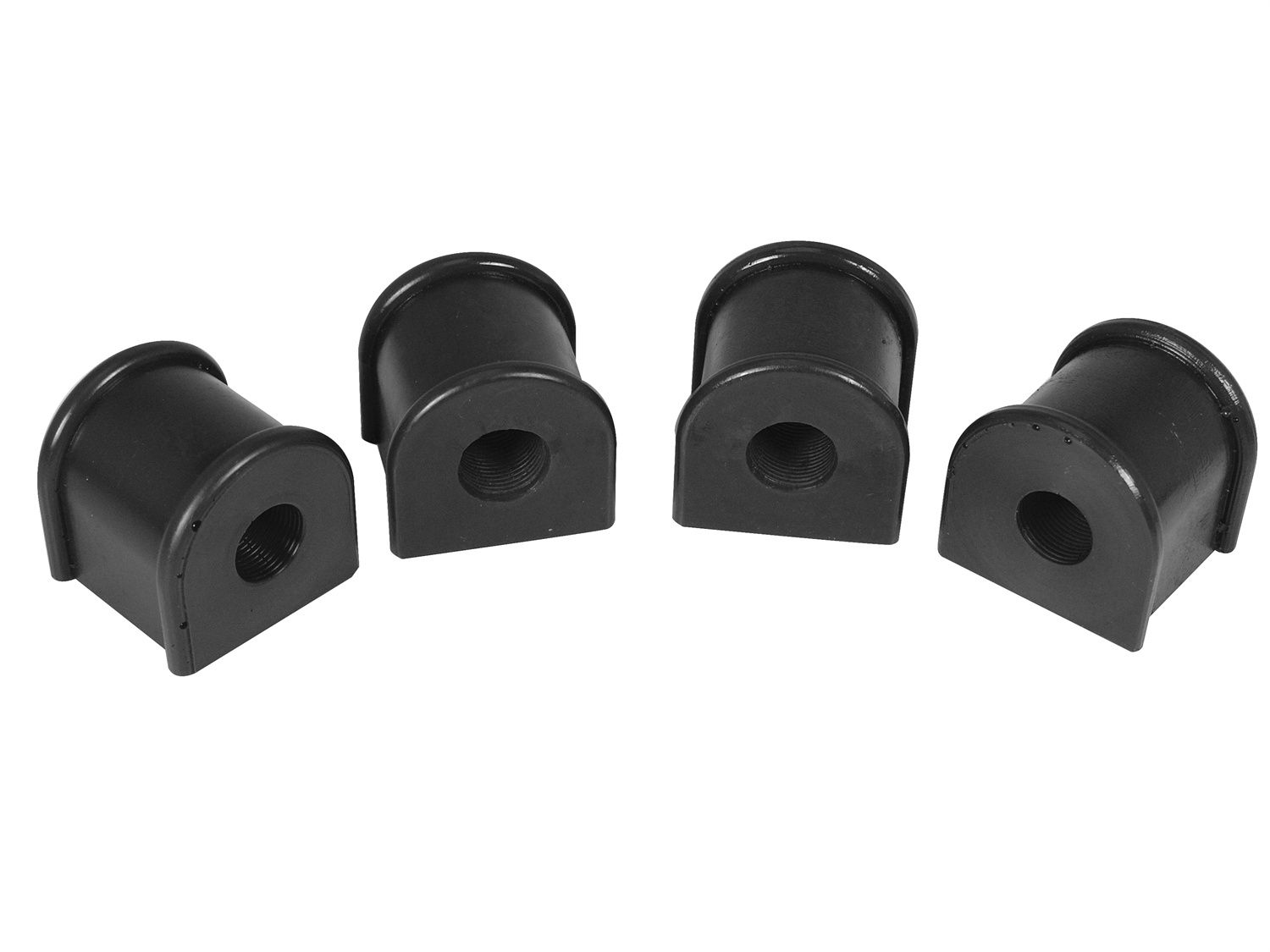 1984-2001 Jeep Cherokee Rear Sway Bar Bushing Black Prothane - 1-1118-BL