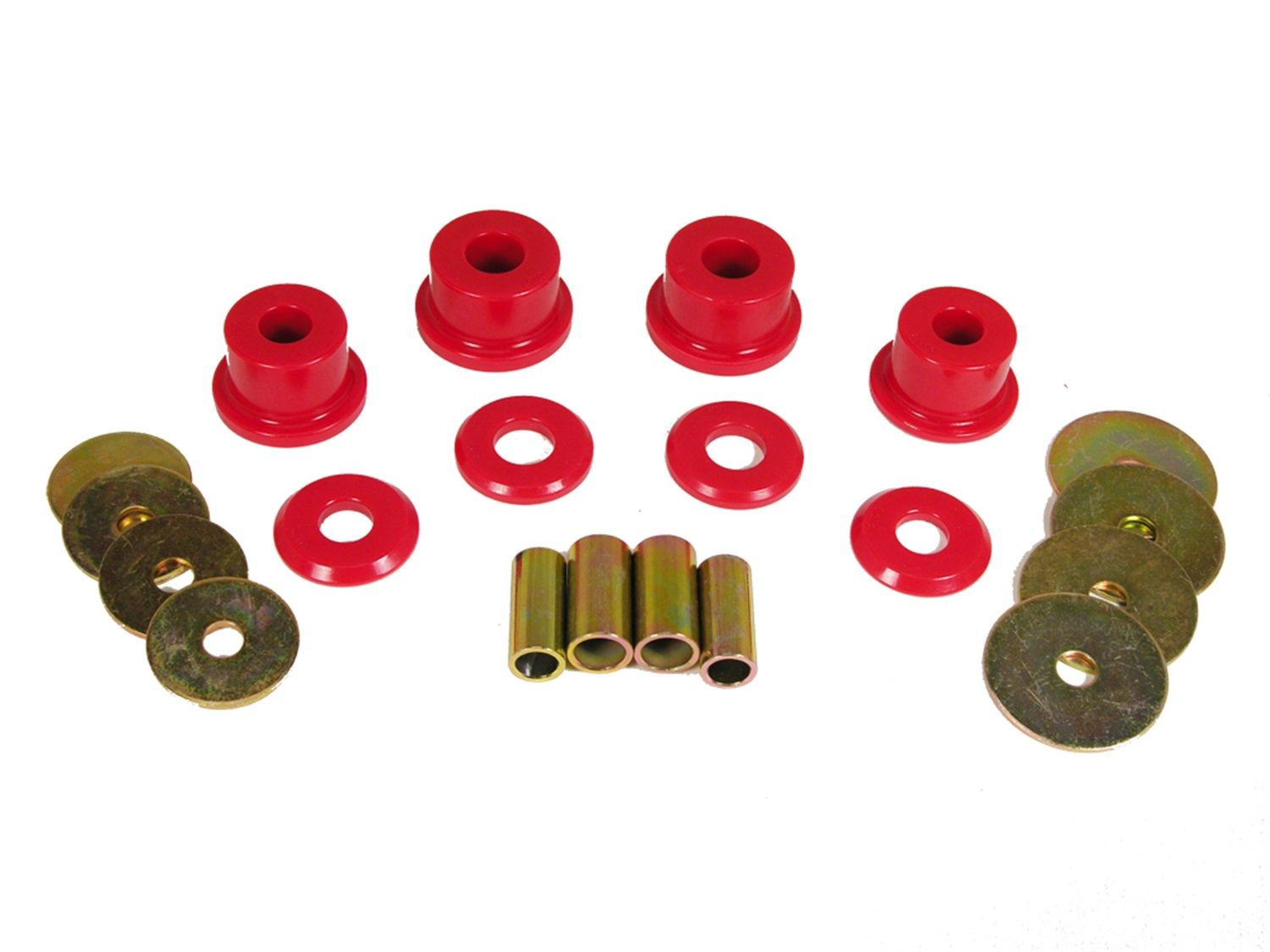 19901994 Mitsubishi Eclipse GSX Rear Subframe Bushing Mount Kit Red