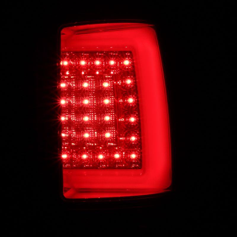 2000-2006 Chevrolet Tahoe Red Led-bar Tail Lights - Lt-den00rled-g2-tm