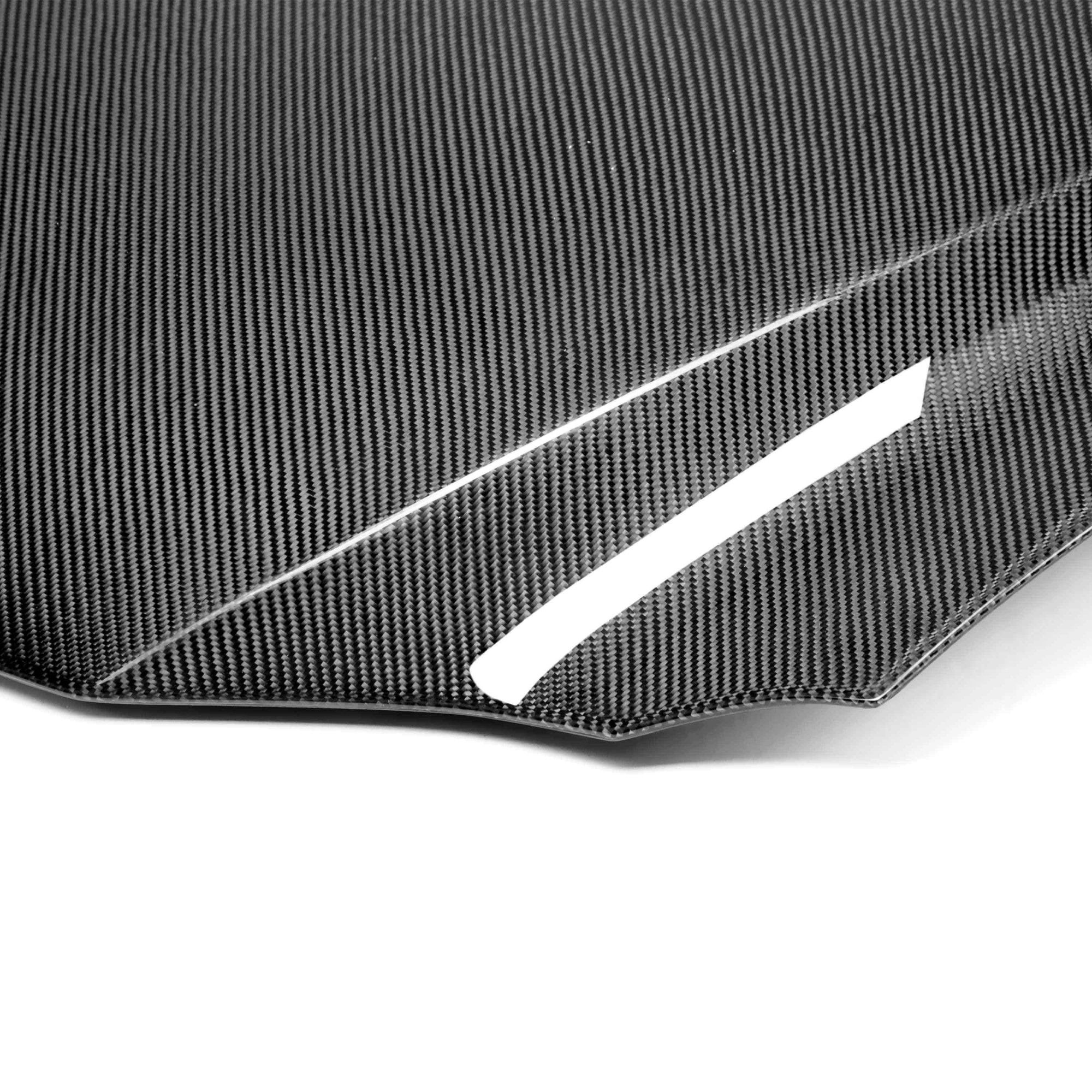 2014-2020 Lexus IS200T TV Style Carbon Fiber Hood by Seibon - HD14LXIS-TV