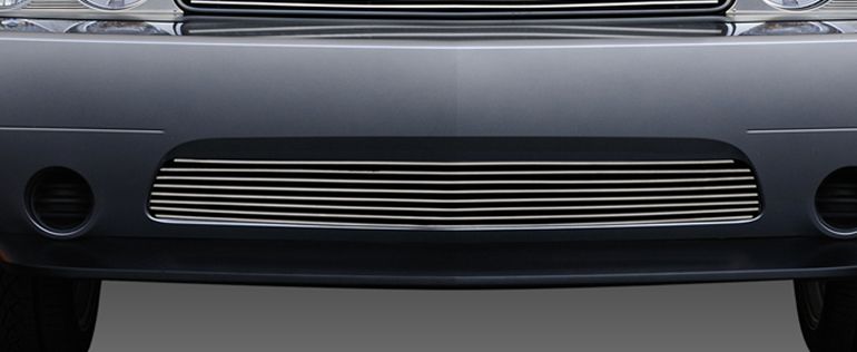 Challenger Bumper Grille 11 14 Dodge Challenger Aluminum Polished